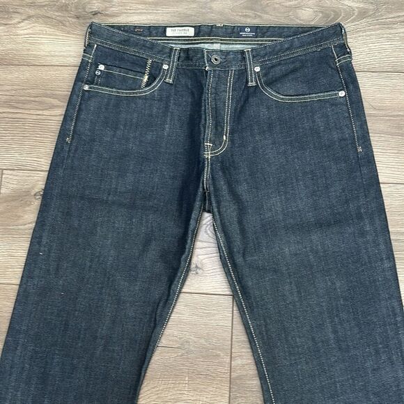 Adriano Goldschmied 32” The Protege Straight Leg Stretch Blue Jeans Size 33 - Picture 2 of 13